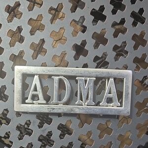 ADMA Custom Personalized Name Belt Buckle.
